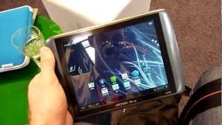 Archos 80 G9 Turbo with Android 40 Hands On [upl. by Auqeenwahs]