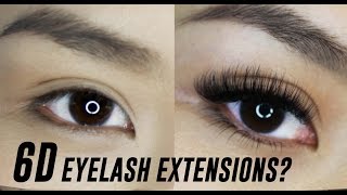 3D 4D 5D 6D Eyelash Extensions What are they  TINA TRIES IT [upl. by Odinevneib]