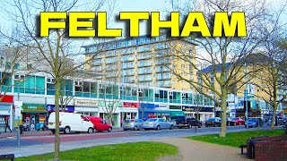 Discovering Feltham A Stroll Through the Hidden Gems of this London Suburb February 2023 4K [upl. by Dorej745]