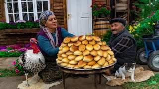 Beef Piroshki Homemade Stuffed Oven Buns [upl. by Storfer]