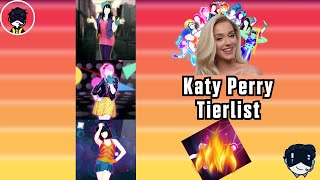 Ranking All Katy Perry Songs In The Just Dance Franchise  Tier list [upl. by Nicoli]