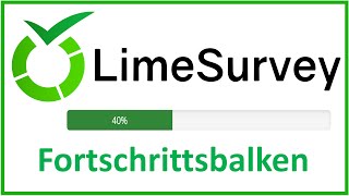 LimeSurvey Fortschrittsanzeige in Umfragen [upl. by Parke716]