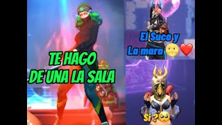 BROMAS A TIK TOKERS MUJERES DE FREE FIRE😱👿 [upl. by Novahc]