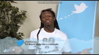 Lil Wayne reads mean tweet [upl. by Adnavoj882]