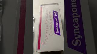 Syncapone 100carbidopaLevodopa and Entacapone tablet [upl. by Deyas779]