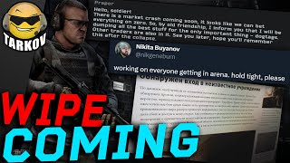 WIPE CLOSE Whats In It The Update  Escape from Tarkov News [upl. by Gualtiero]