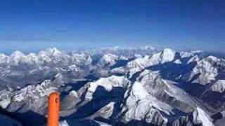 360 degree panorama from the summit of Mount Everest [upl. by Assilla]