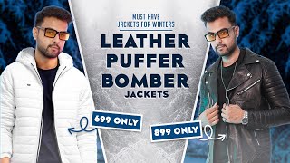 Must Have Mens Jackets For Winters in Budget  Jackets for Men Under ₹1000 [upl. by Holloway]