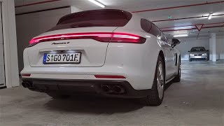 2022 Porsche Panamera 4 EHybrid Sport Turismo  Startup EXHAUST sound  Cold start  Sound check [upl. by Fadil]