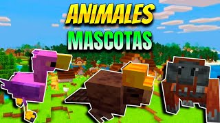 🦉RECRAFTED CRETURES MOD MINECRAFT 1201🍀  ⭐MASCOTAS en MINECRAFT⭐ [upl. by Assennev]