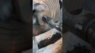 lathemachine drilling 65mmdrill [upl. by Kolk343]