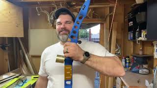 Competition Bow Series My DIY Bare Bow Weight Build for Gillo G1 27quot Riser and Gillo Limbs [upl. by Namas]