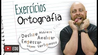 Exercícios de Ortografia Prof Noslen [upl. by Crist88]