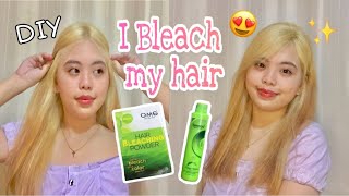 How to go platinum blonde  step by step tutorial  no breakage  bleach out [upl. by Ezequiel]