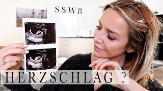 VLOG Schlägt das Herz vom Baby  1 Untersuchung nach dem Bluttest  Meine 2 Schwangerschaft [upl. by Aleafar]