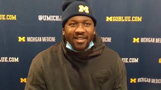 Chris Hinton  Rutgers Week  Michigan Wolverines Football [upl. by Edra682]