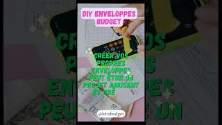 DIY  Créez Vos Propres Enveloppes Budget [upl. by Gypsie]