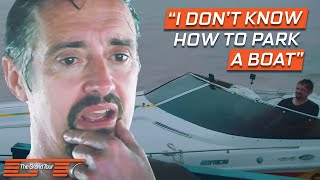 Richard Hammond Crashes A River Boat  Exclusive Seamen  The Grand Tour [upl. by Torre]