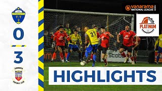 HIGHLIGHTS  Warrington Town 03 Tamworth [upl. by Joiner434]