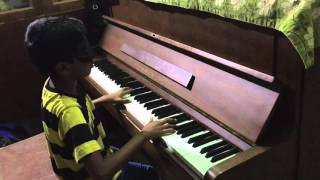 LYDIAN NADHASWARAM PLAYS BLINDFOLD THE BUMBLE BEE [upl. by Anauqed805]