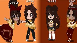 Dolores and Camilo and their genderbends sing off  from movie encanto  gacha club [upl. by Latoya]