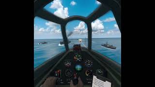 Warplanes  CUTE DEPRESSED  Battles over Pacific gameplay metaquest2 metaquest3 vr [upl. by Vince]