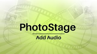 How to Add Music and Narrations to Slideshows  PhotoStage Slideshow Software Tutorial [upl. by Anerak]