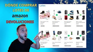 DÓNDE Y COMO COMPRAR CAJA DE AMAZON DEVOLUCIONES  TÉCNICA PARA GANAR DINERO SEGURO⭐💰📦 [upl. by Killoran]