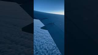 Qatar Airways Boeing 777300 ER cruising over the Atlantic Ocean qatarairways b777300er [upl. by Cull]