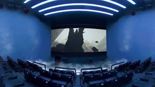 Rampage in 4DX  Inside the 4DX Theater 360º [upl. by Enyalaj]