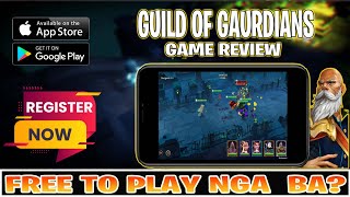 Guild of Guardians Pre  Register  Game Review Free to play [upl. by Earehc]