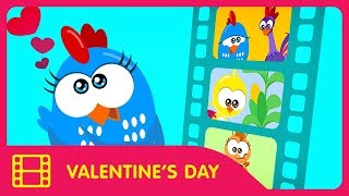 Valentines Day Cartoon  Lottie Dottie Mini  A Valentines Hay day  Learning Videos for Toddlers [upl. by Nuy]