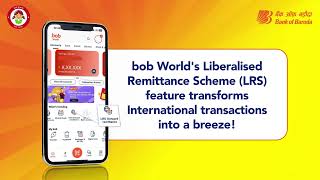 Liberalised Remittance Scheme  bob World  Did You Know [upl. by Eihpos541]