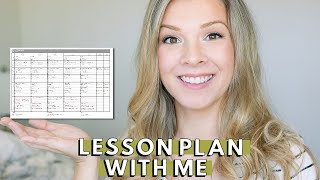 PLAN WITH ME  Kindergarten Homeschool Curriculum  Weekly Homeschool Lesson Plans  FREE Printable [upl. by Arahsit]