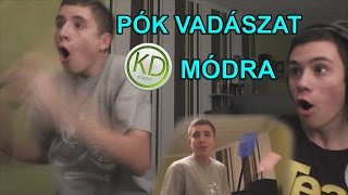 Pók vadászat KD csapat módra [upl. by Alban]