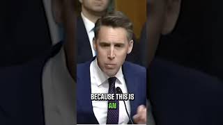 consistently applying genderbased laws is impossible  josh hawley confronts judicial nominee wise [upl. by Anilave361]