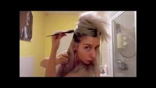 How to do a 10 minute root retouch touch up bleach blonde hair tutorial [upl. by Maura773]