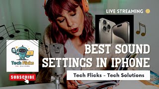 Best Sound 🎧Quality Settings for iPhone16 Headphones  iphone Sound Settings  airpods iphone16 [upl. by Neroled]