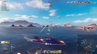 World of Warships Clan Battle Season 27 “Asp” MCK vs RQL [upl. by Pazit729]