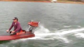 Hydroplane 8 Boat 18 and 10 Hp [upl. by Akitan]