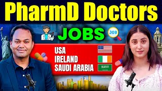 PharmD Doctors can work in USA Ireland and Saudi Arabia  Doctor of pharmacy jobs drakramahmad [upl. by Edith]