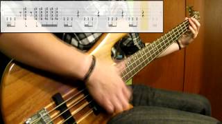 Mudvayne  Dig Bass Cover Play Along Tabs In Video [upl. by Dorisa]