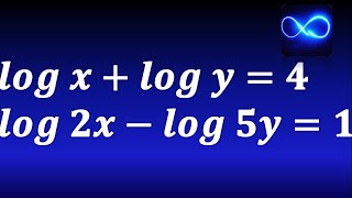 02 Sistema de ecuaciones logaritmicas y exponenciales [upl. by Winton]