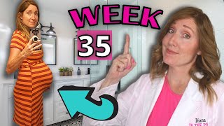 so what now  35 Week Baby Update  New Birth Plan  Belly Shot [upl. by Felicie]