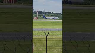 Fantastic Aegean A321neo takeoff at MAN ✈️🛫 aviation planespotting [upl. by Witty]