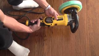 DeWalt DWP849X Polisher VS Simoniz 7quot Rotary [upl. by Eddana270]