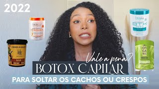 TUDO SOBRE BOTOX CAPILAR EM CABELOS CACHEADOS E CRESPOS [upl. by Anuaek]