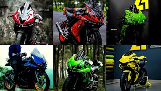 R15V3🔥TOP 20 BEST MODIFIED YAMAHA R15V3💥MOTOR HUBER [upl. by Ynnav]