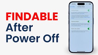 How to Make iPhone Findable After Power Off [upl. by Marybelle]