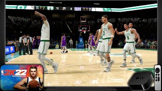 NBA 2K22 Arcade Edition 4K60 Apple TV 4K 2nd generation Gameplay [upl. by Jacki]